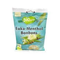 Bodeta BIODETA gefüllte Bio Bonbons 75g EUKA-Menthol