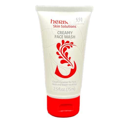 Herbacin Skin Solutions Creamy Face wash 75 ml Tube